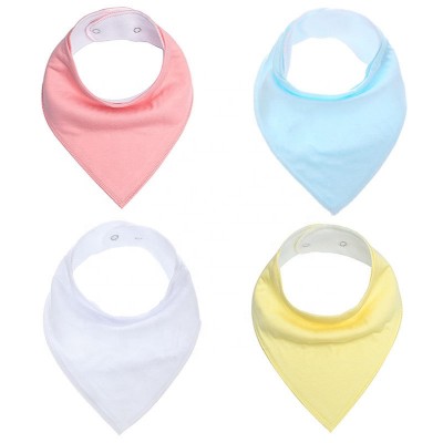 New Born Baby Cotton Towel Triangular Scarves Bib Scarf