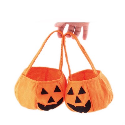 Cute and Cheap Pumpkin Bag and Halloween Props and Candy Bag