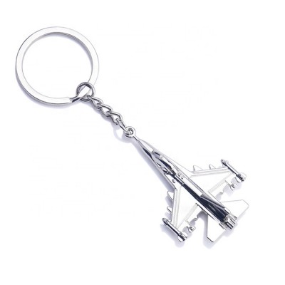 Promotion Airplane Shaped  Alloy Key Chain