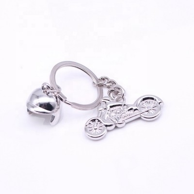 Motorcycle Keyring Charm Metal Men Key Ring